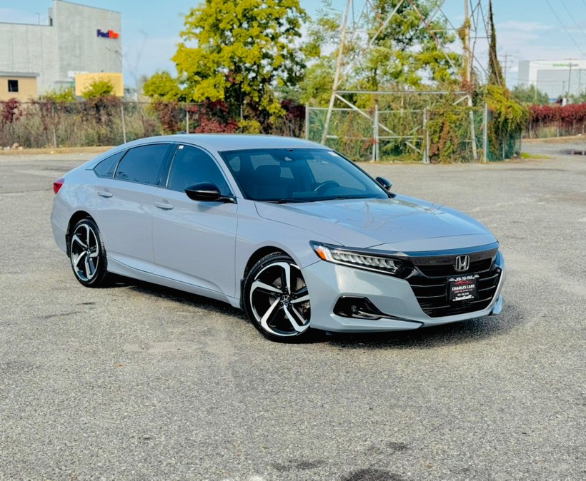 2022 Honda Accord Sedan Sport 1.5T CVT, available for sale in Elmont, New York | Charles Cars. Elmont, New York
