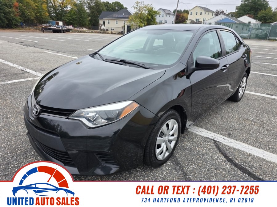 2014 Toyota Corolla 4dr Sdn CVT LE (Natl), available for sale in Providence, Rhode Island | United Auto Sales Inc. Providence, Rhode Island