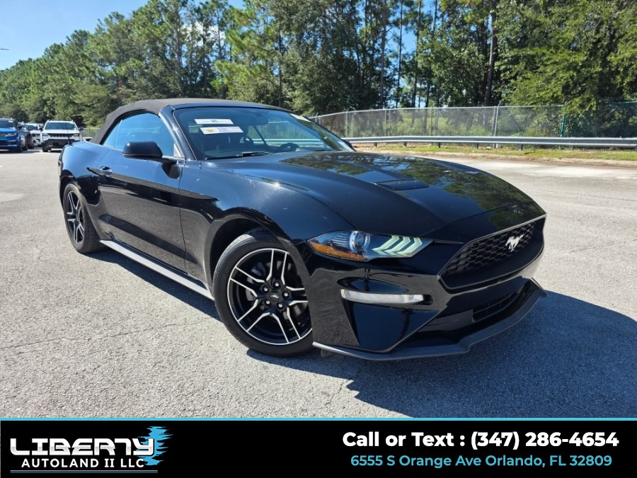 2020 Ford Mustang EcoBoost Premium Convertible, available for sale in Orlando, Florida | Liberty Autoland II LLC. Orlando, Florida