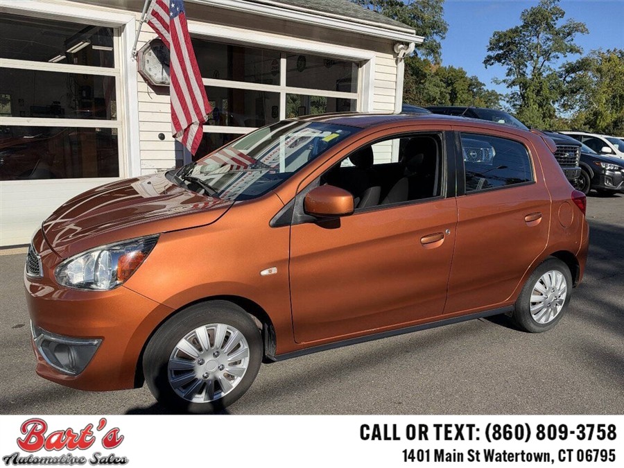 2019 Mitsubishi Mirage ES 4dr Hatchback CVT, available for sale in Watertown, Connecticut | Barts Automotive Sales LLC. Watertown, Connecticut