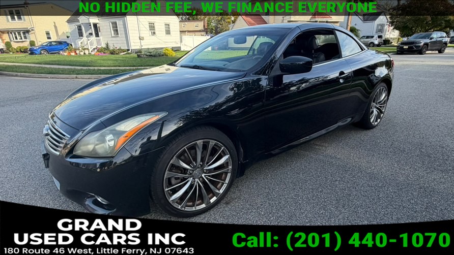 2011 INFINITI G37 Convertible 2dr Limited Edition, available for sale in Little Ferry, New Jersey | Grand Used Cars Inc. Little Ferry, New Jersey