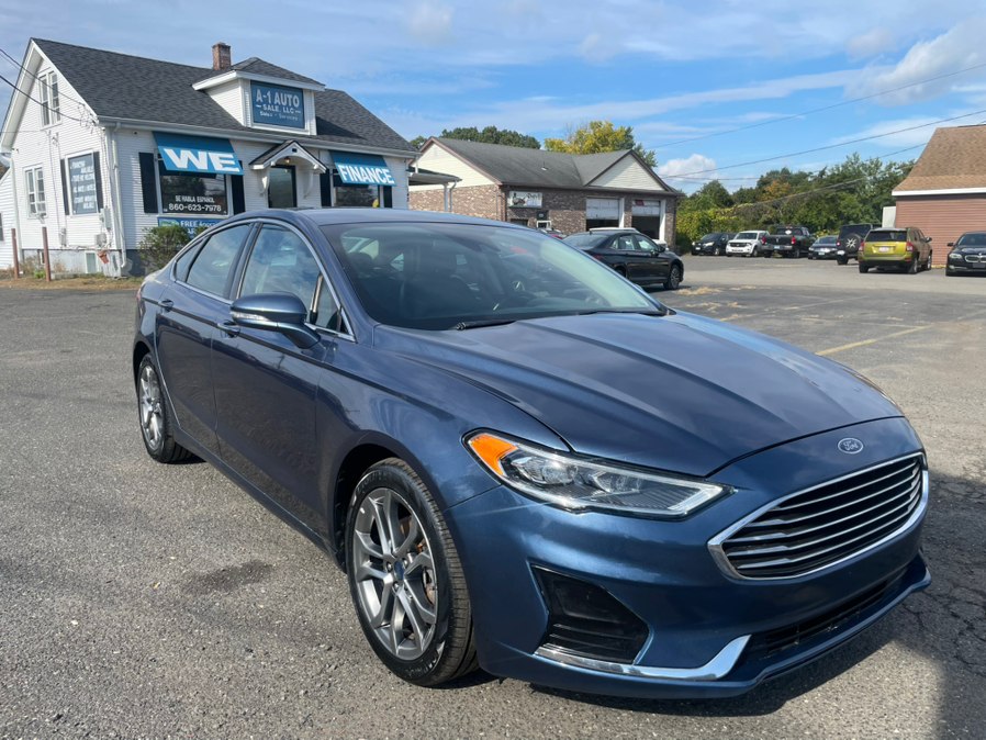2019 Ford Fusion SEL FWD, available for sale in East Windsor, Connecticut | A1 Auto Sale LLC. East Windsor, Connecticut