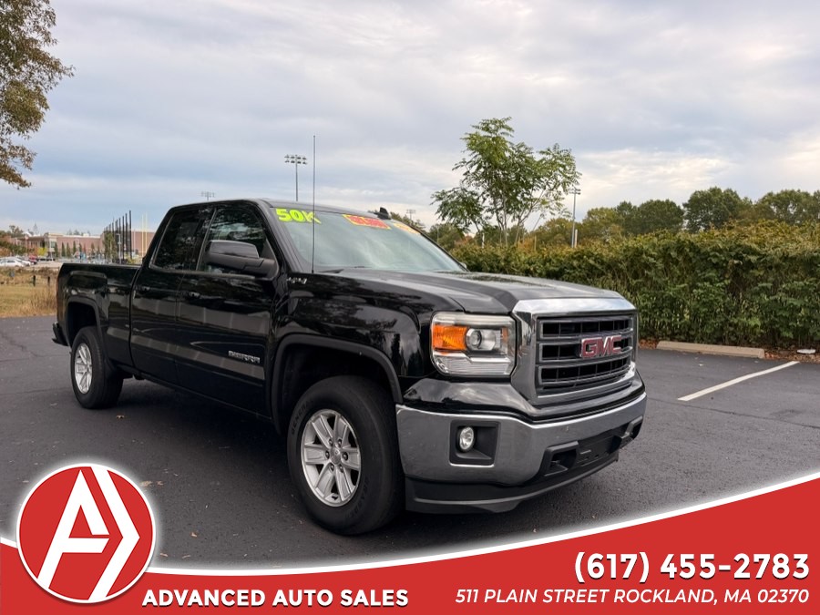2015 GMC Sierra 1500 4WD Double Cab 143.5" SLE, available for sale in Rockland, Massachusetts | ADVANCED. Rockland, Massachusetts