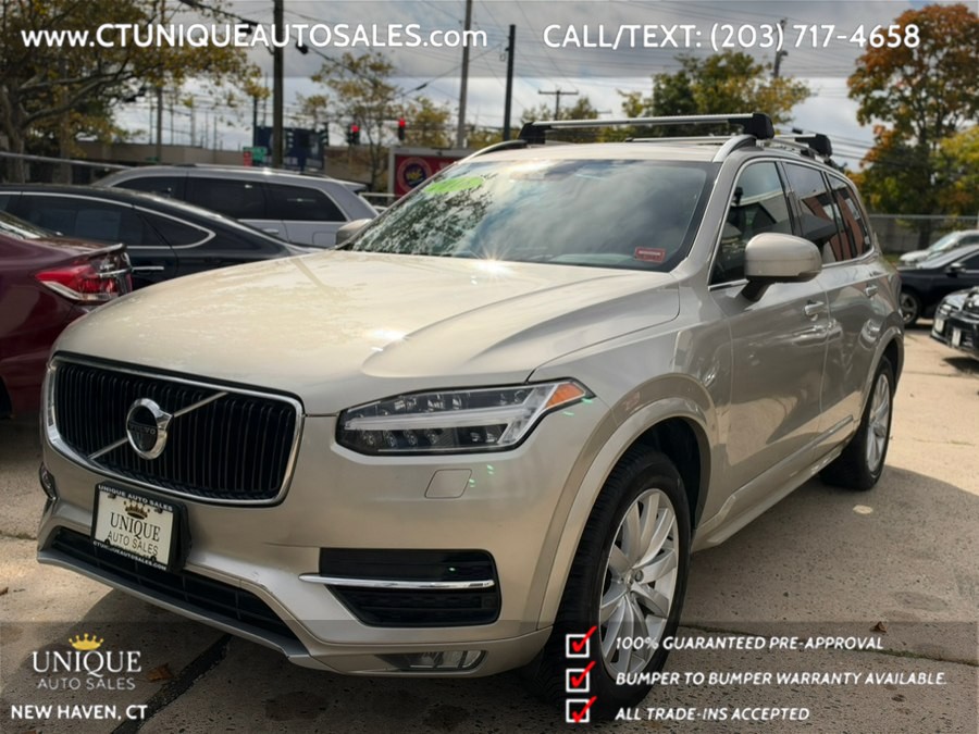 2016 Volvo XC90 AWD 4dr T6 Momentum, available for sale in New Haven, Connecticut | Unique Auto Sales LLC. New Haven, Connecticut