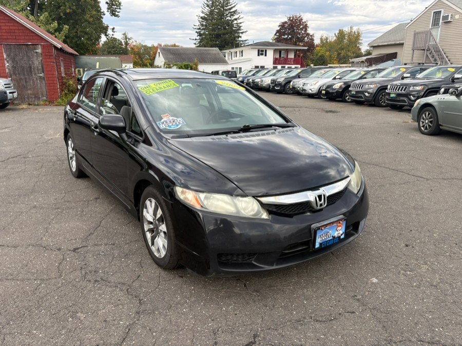 2009 Honda Civic Sdn 4dr Auto EX, available for sale in East Windsor, Connecticut | CT Car Co LLC. East Windsor, Connecticut