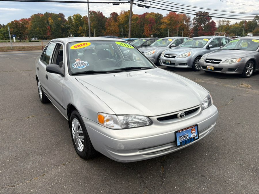 Silver 2000 Toyota Corolla Sedan Front-Wheel Drive Automatic