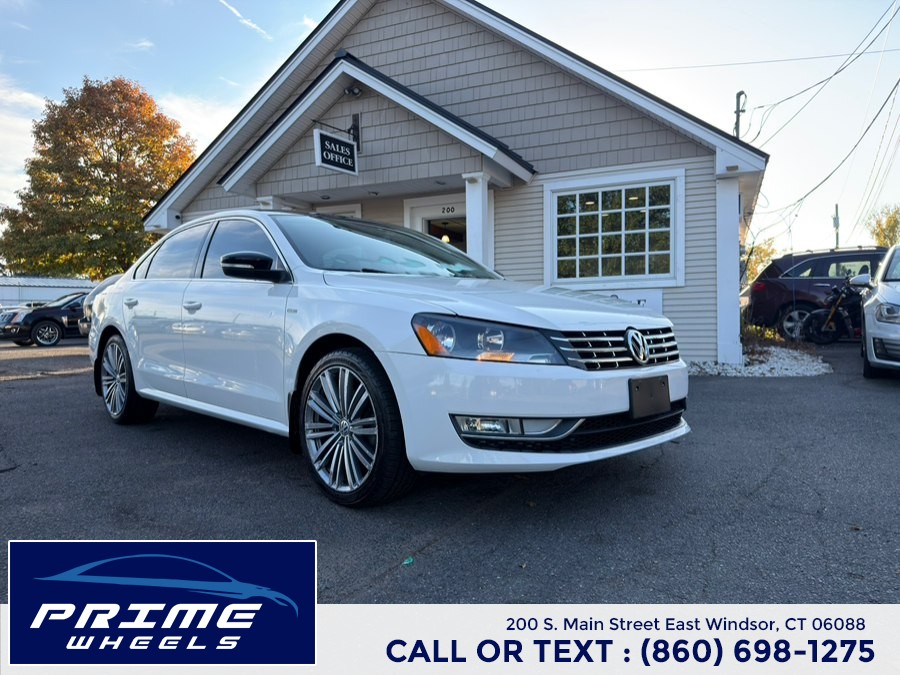 2015 Volkswagen Passat 4dr Sdn 1.8T Auto Sport PZEV, available for sale in East Windsor, Connecticut | Prime Wheels. East Windsor, Connecticut
