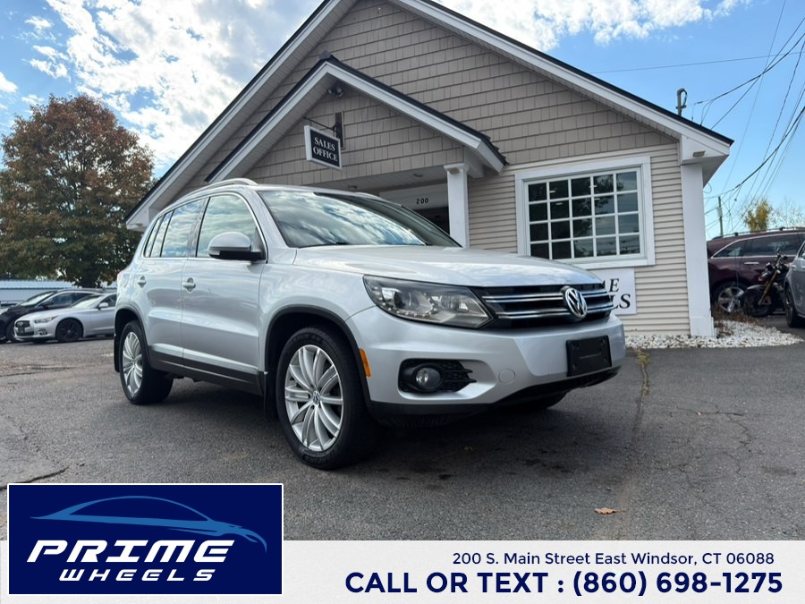 2016 Volkswagen Tiguan 4MOTION 4dr Auto S, available for sale in East Windsor, Connecticut | Prime Wheels. East Windsor, Connecticut