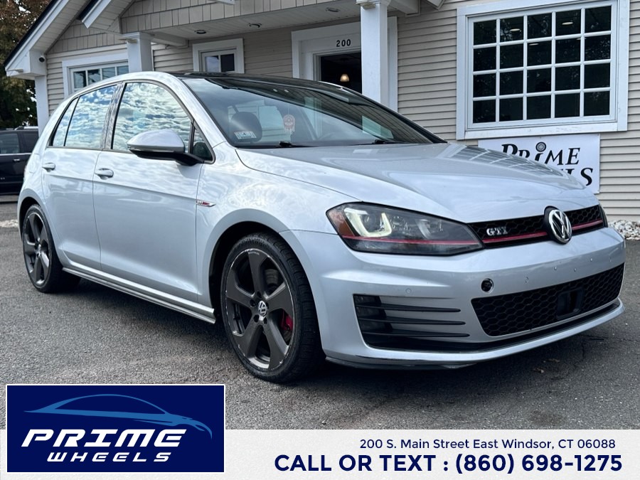2015 Volkswagen Golf GTI 4dr HB DSG S, available for sale in East Windsor, Connecticut | Prime Wheels. East Windsor, Connecticut
