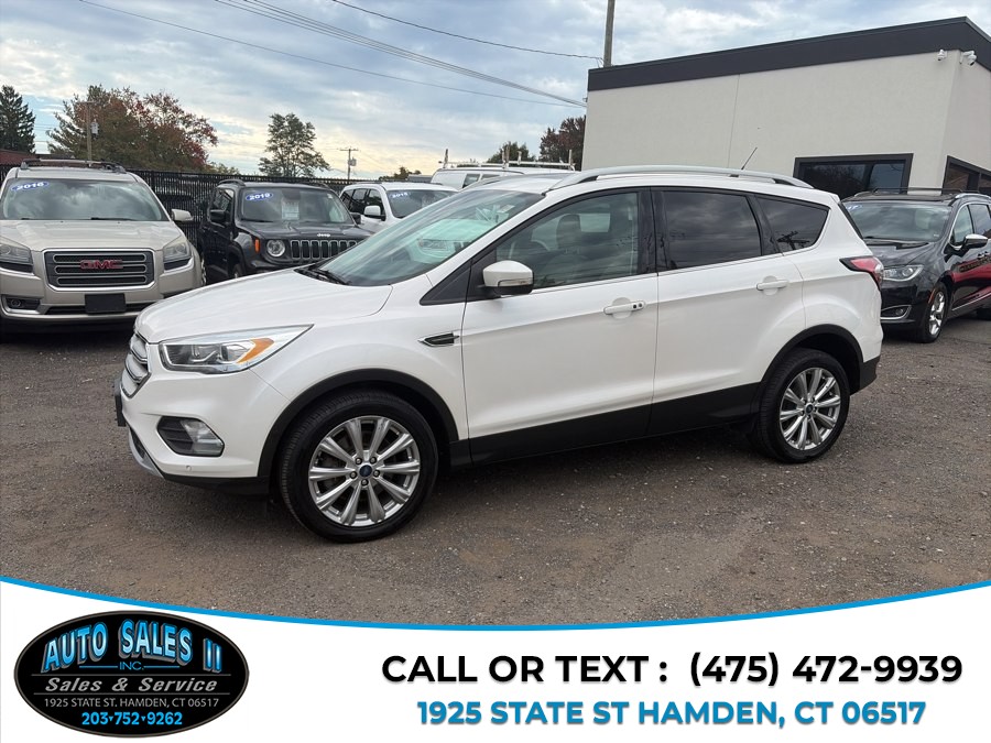 2018 Ford Escape Titanium 4WD, available for sale in Hamden, Connecticut | Auto Sales II Inc. Hamden, Connecticut
