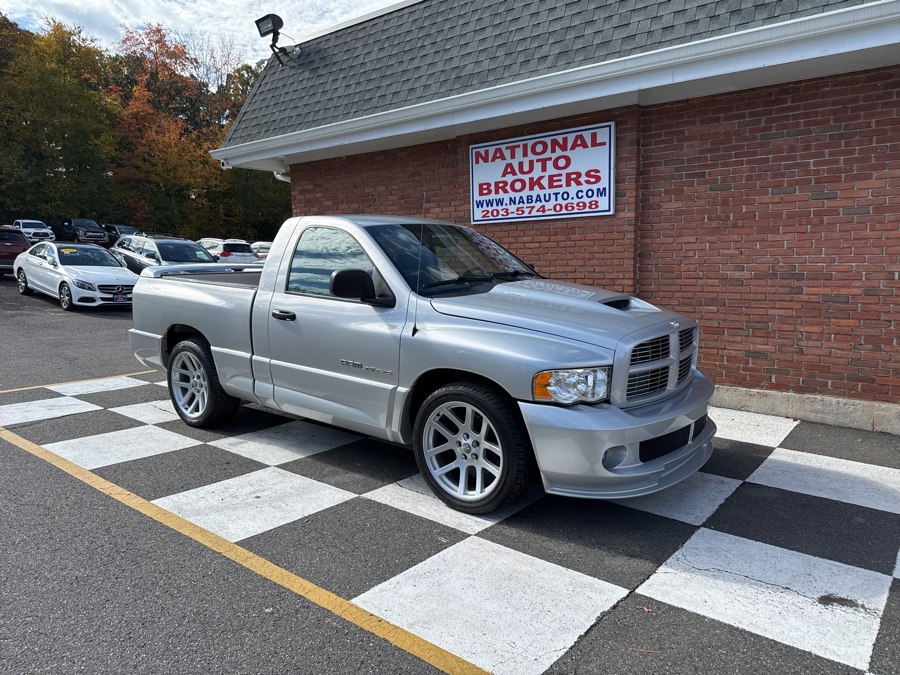 Bright Silver Metallic 2004 Dodge RAM 1500 Pickup Truck Rear-Wheel Drive Manual