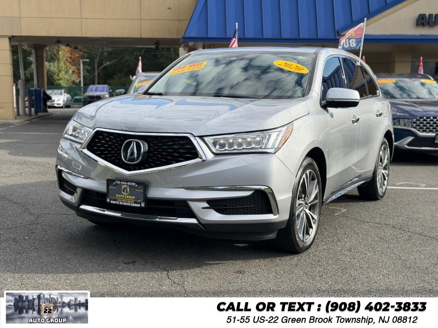 2020 Acura MDX SH-AWD 7-Passenger w/Technology Pkg, available for sale in Green Brook Township, New Jersey | Route 22 Auto Group. Green Brook Township, New Jersey