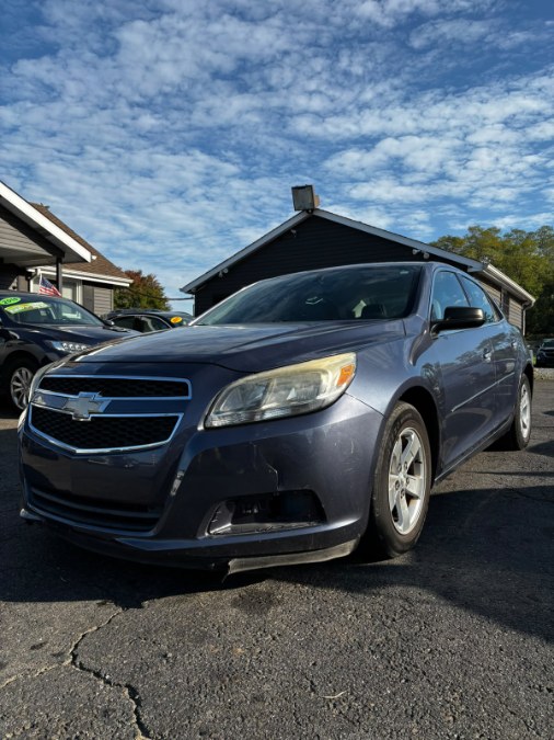 Blue 2013 Chevrolet Malibu Sedan Front-Wheel Drive Automatic