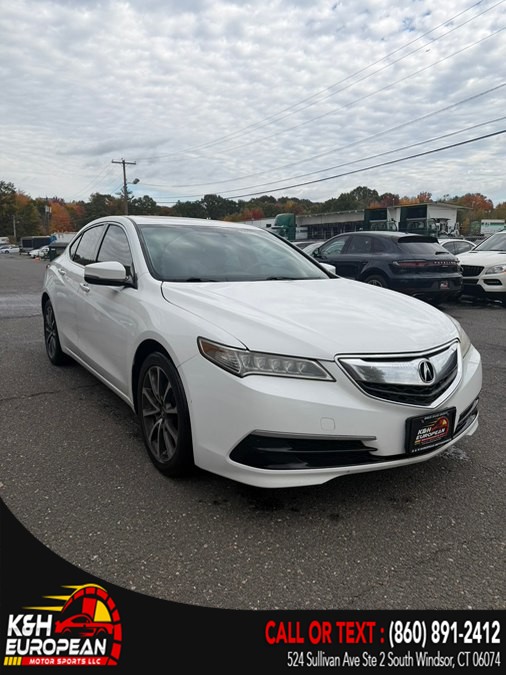 2016 Acura TLX 4dr Sdn FWD V6, available for sale in South Windsor, Connecticut | K&H European Motorsports LLC. South Windsor, Connecticut