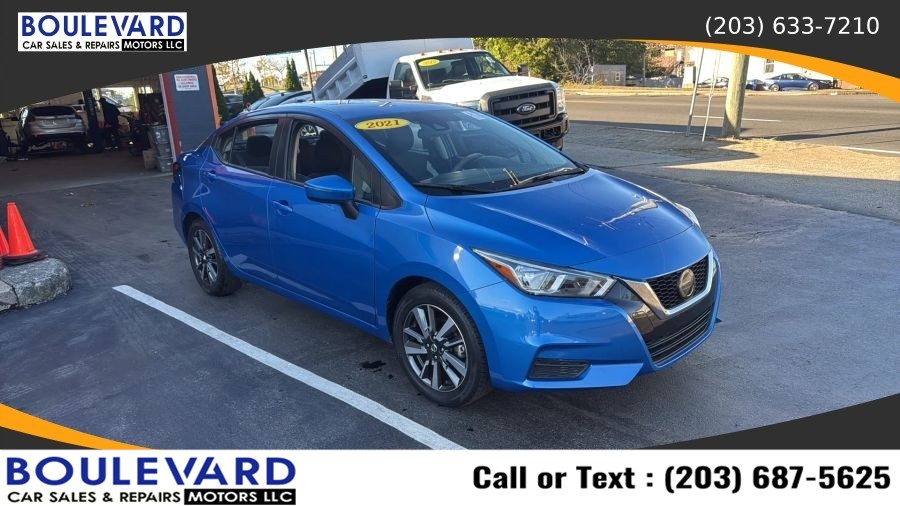 Used 2021 Nissan Versa in New Haven, Connecticut | Boulevard Motors LLC. New Haven, Connecticut
