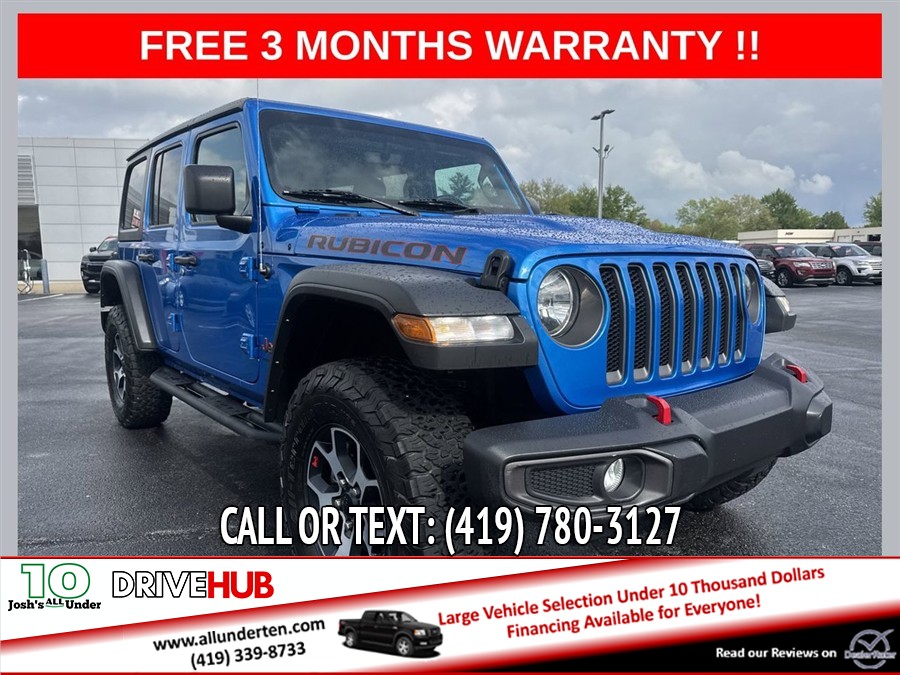 Used Jeep Wrangler Unlimited Rubicon 2022 | DRIVEHUB. Lima, Ohio
