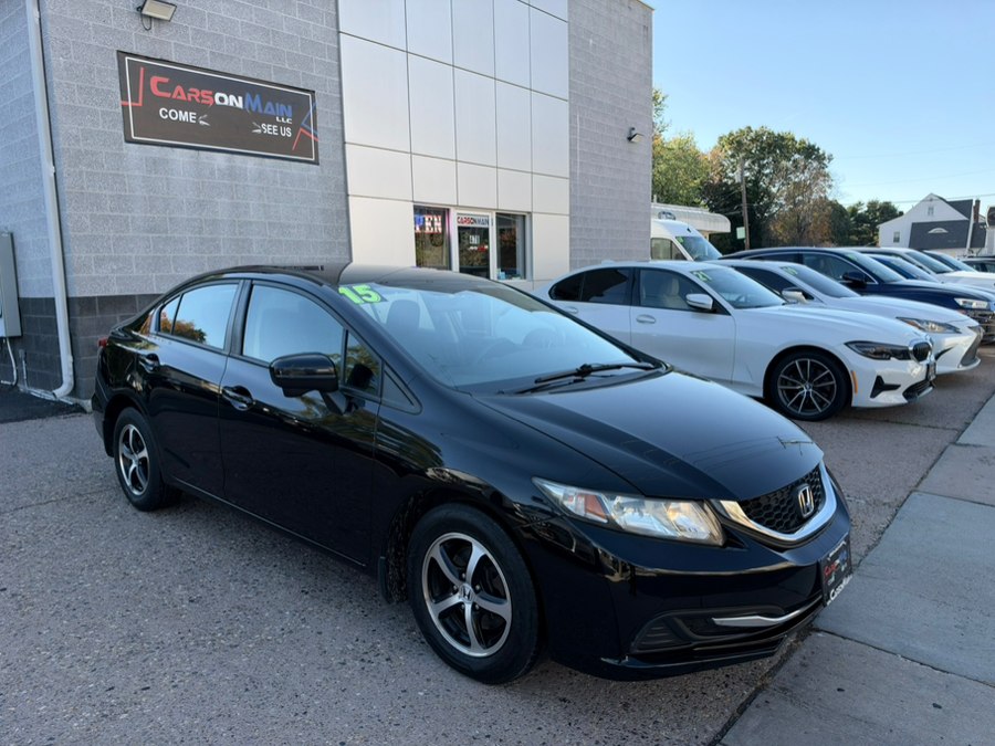 2015 Honda Civic Sedan 4dr CVT SE, available for sale in Manchester, Connecticut | Carsonmain LLC. Manchester, Connecticut