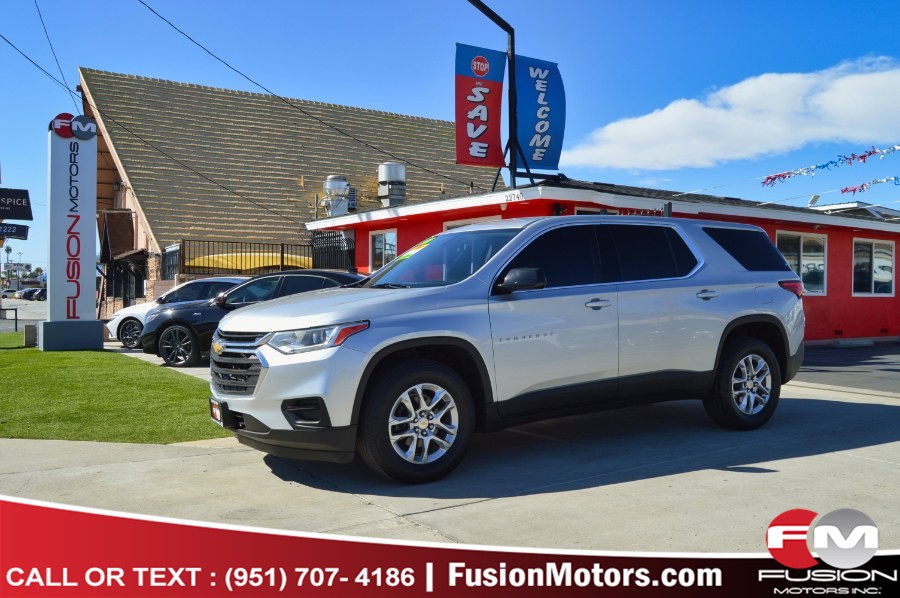 2020 Chevrolet Traverse FWD 4dr LS w/1LS, available for sale in Moreno Valley, California | Fusion Motors Inc. Moreno Valley, California