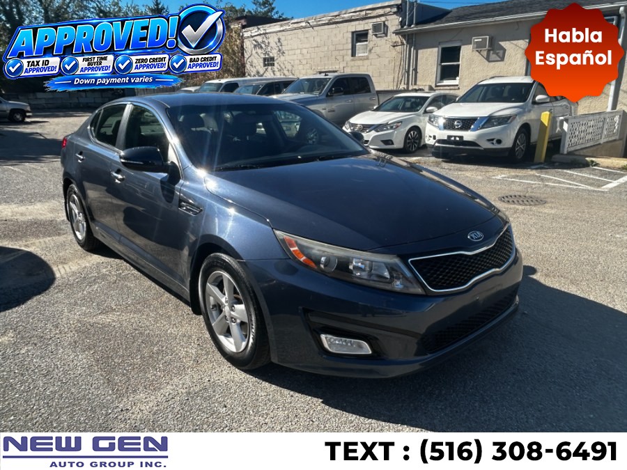2015 Kia Optima 4dr Sdn LX, available for sale in West Babylon, New York | New Gen Auto Group. West Babylon, New York