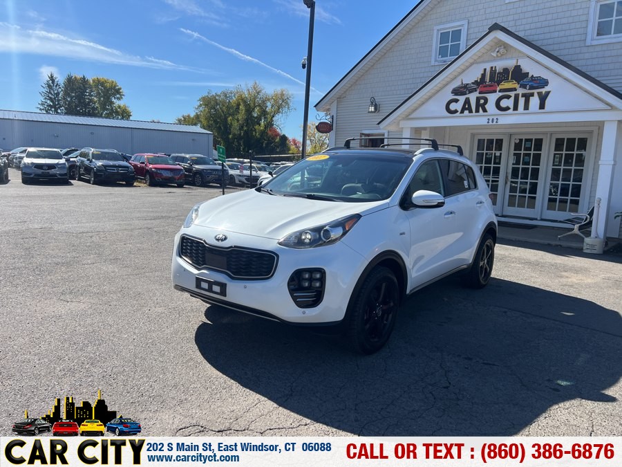 2017 Kia Sportage SX Turbo AWD, available for sale in East Windsor, Connecticut | Car City LLC. East Windsor, Connecticut