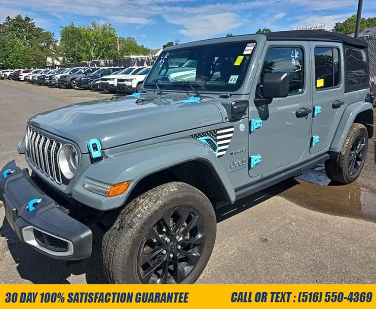 2024 Jeep Wrangler 4xe Sahara 4x4, available for sale in Elmont, New York | Sunrise of Elmont. Elmont, New York