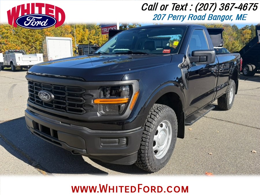 2024 Ford F-150 XL 4WD Reg Cab 8'' Box, available for sale in Bangor, Maine | Whited Ford. Bangor, Maine