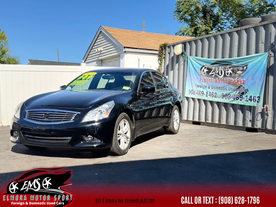 2012 INFINITI G37 Sedan 4dr x AWD, available for sale in Elizabeth, New Jersey | Elmora Motor Sports. Elizabeth, New Jersey
