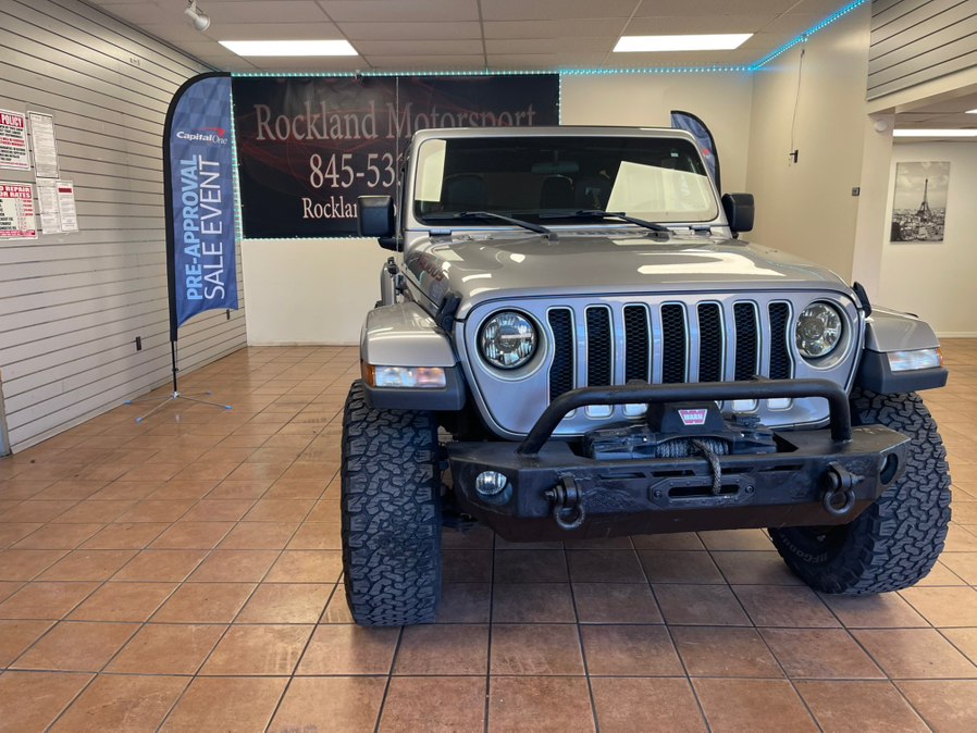 2019 Jeep Wrangler Unlimited Sahara 4x4, available for sale in Suffern, New York | Rockland Motor Sport. Suffern, New York