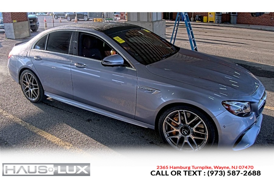2019 Mercedes-Benz E-Class AMG E 63 S 4MATIC+ Sedan, available for sale in Wayne, New Jersey | Haus of Lux. Wayne, New Jersey