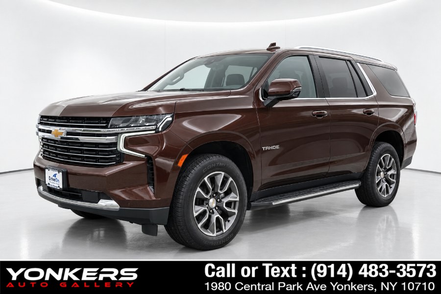 Auburn Metallic 2022 Chevrolet Tahoe SUV / Crossover Four-Wheel Drive Automatic