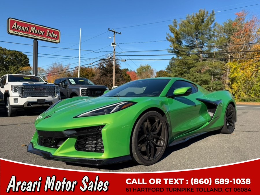 2026 Chevrolet Corvette 2dr Z06 Cpe w/2LZ, available for sale in Tolland, Connecticut | Arcari Motor Sales. Tolland, Connecticut