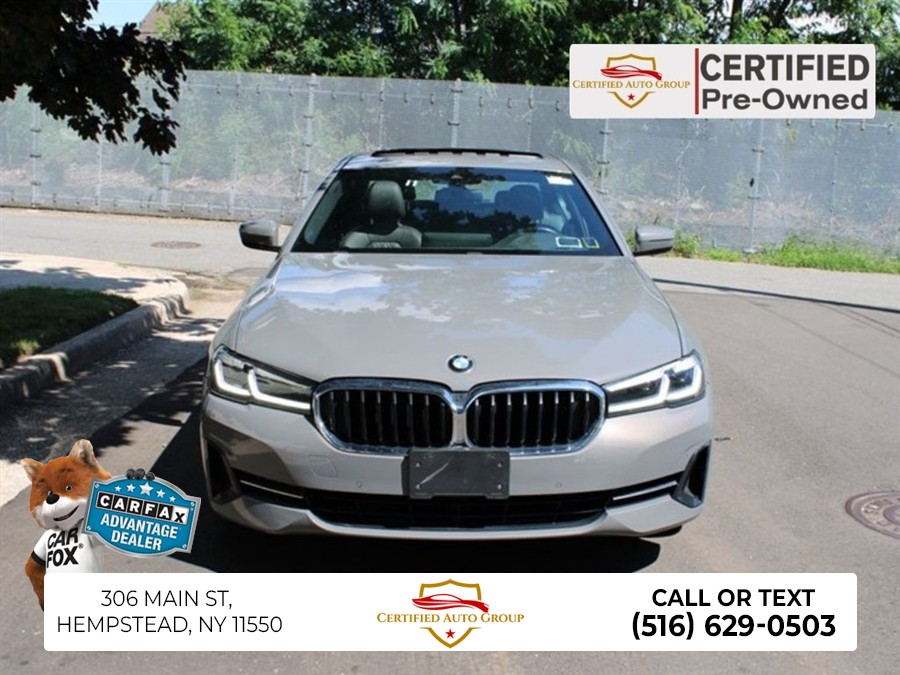 Used 2022 BMW 5 Series in Hempstead, New York | Certified Automotive Group. Hempstead, New York