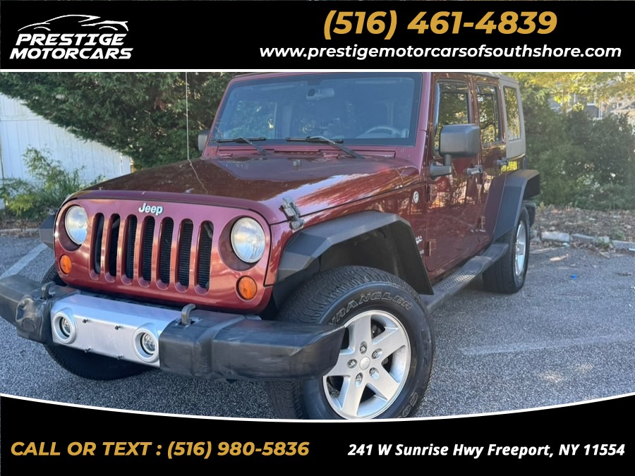 2008 Jeep Wrangler 4WD 4dr Unlimited Sahara, available for sale in Freeport, New York | Prestige Motor Cars. Freeport, New York