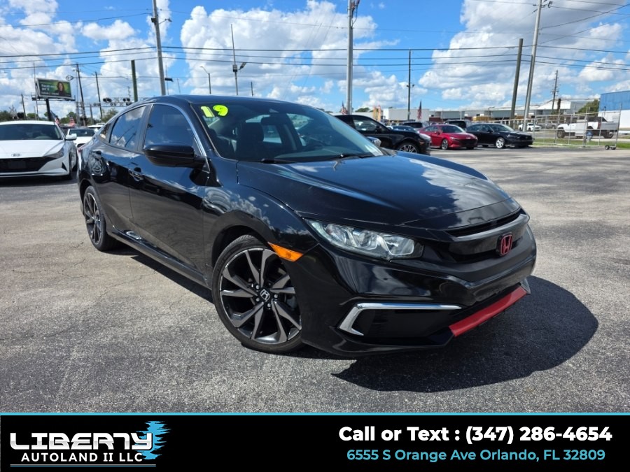 Used 2019 Honda Civic Sedan in Orlando, Florida | Liberty Autoland II LLC. Orlando, Florida