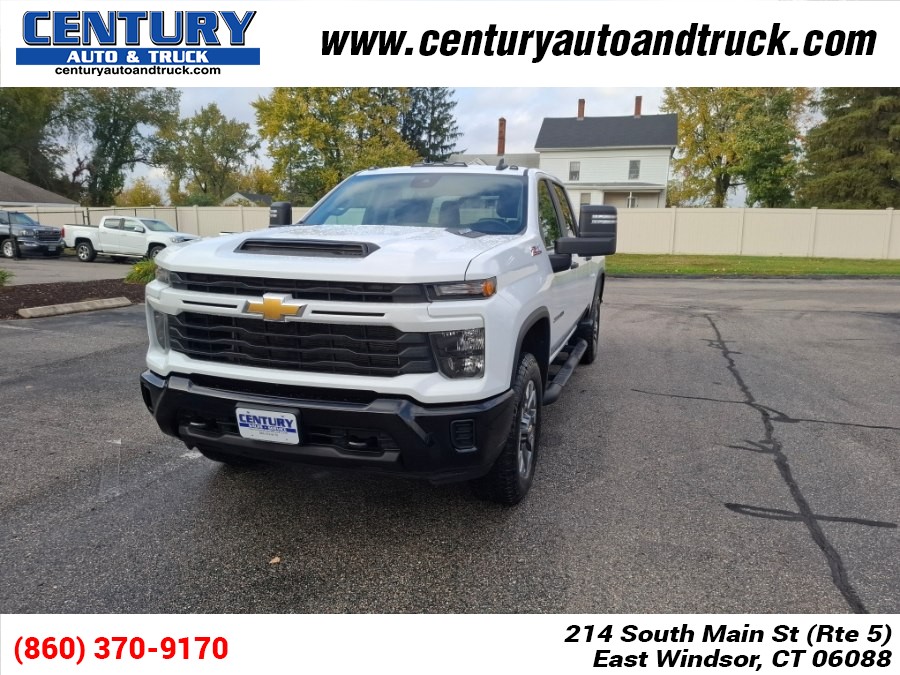 2024 Chevrolet Silverado 2500HD 4WD Crew Cab 159" Custom, available for sale in East Windsor, Connecticut | Century Auto And Truck. East Windsor, Connecticut