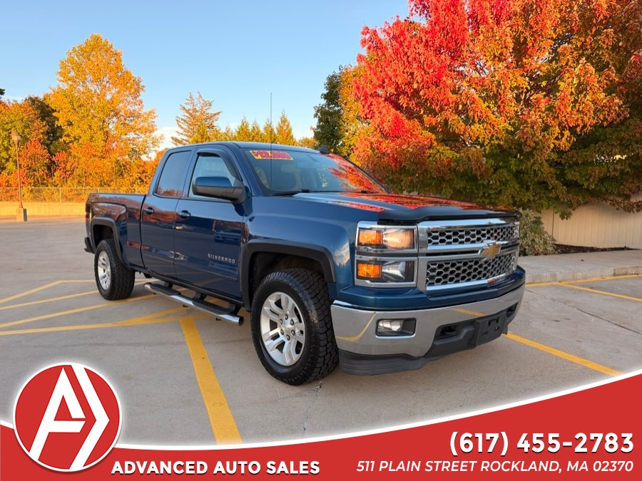 2015 Chevrolet Silverado 1500 4WD Double Cab 143.5" LT w/1LT, available for sale in Rockland, Massachusetts | ADVANCED. Rockland, Massachusetts