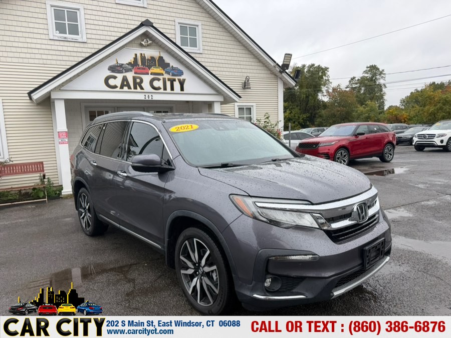 2021 Honda Pilot Elite AWD, available for sale in East Windsor, Connecticut | Car City LLC. East Windsor, Connecticut