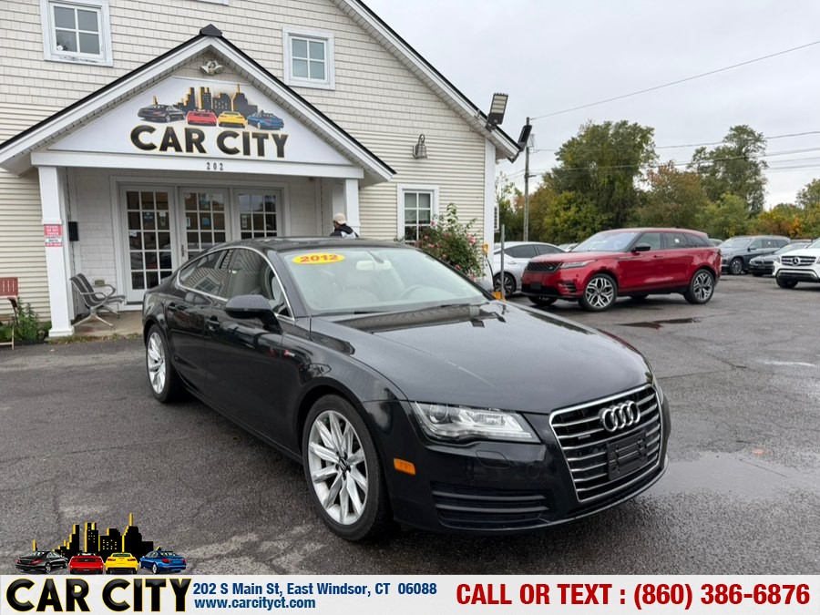 2012 Audi A7 4dr HB quattro 3.0 Premium Plus, available for sale in East Windsor, Connecticut | Car City LLC. East Windsor, Connecticut