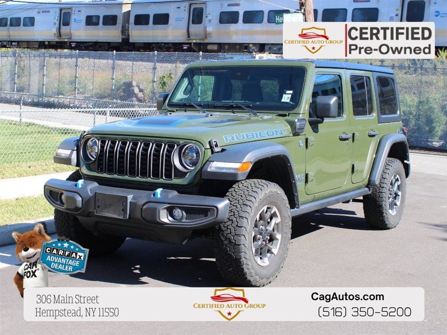 2024 Jeep Wrangler Rubicon 4xe, available for sale in Valley Stream, New York | Certified Performance Motors. Valley Stream, New York