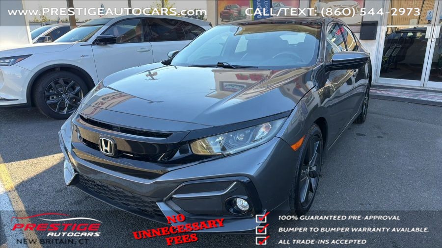 2020 Honda Civic EX-L Hatchback 4D, available for sale in NEW BRITAIN, Connecticut | Prestige Auto Superstore. NEW BRITAIN, Connecticut