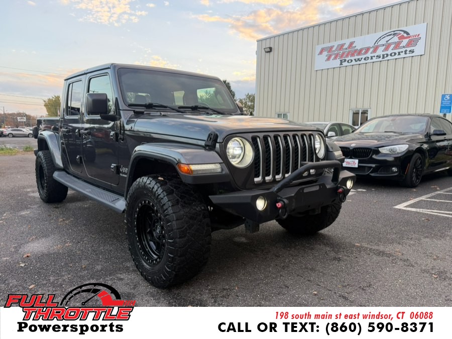 2020 Jeep Gladiator Overland 4x4, available for sale in East Windsor, Connecticut | Full Throttle Power Sports LLC. East Windsor, Connecticut