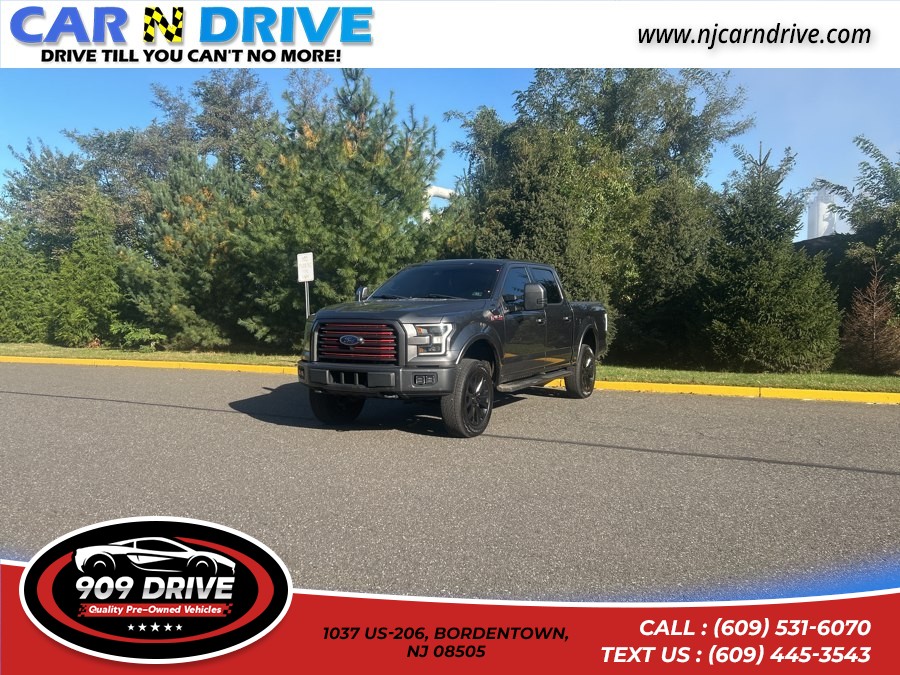 2016 Ford F-150 LARIAT, available for sale in BORDENTOWN, New Jersey | 909 Drive. BORDENTOWN, New Jersey