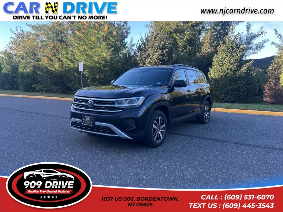 2021 Volkswagen Atlas 2.0T SE, available for sale in BORDENTOWN, New Jersey | 909 Drive. BORDENTOWN, New Jersey