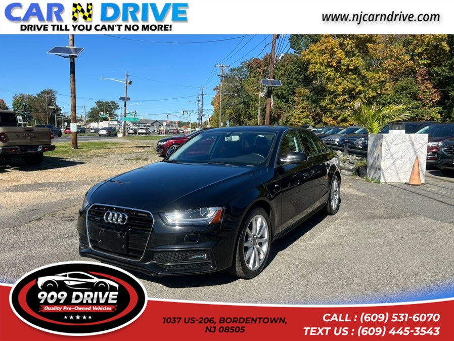2015 Audi A4 2.0T Premium, available for sale in BORDENTOWN, New Jersey | 909 Drive. BORDENTOWN, New Jersey
