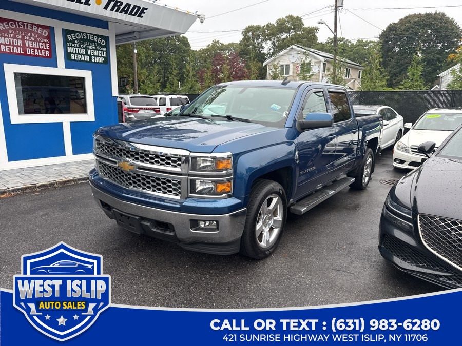 2015 Chevrolet Silverado 1500 4WD Crew Cab 143.5" LT w/1LT, available for sale in West Islip, New York | West Islip Auto Sales. West Islip, New York