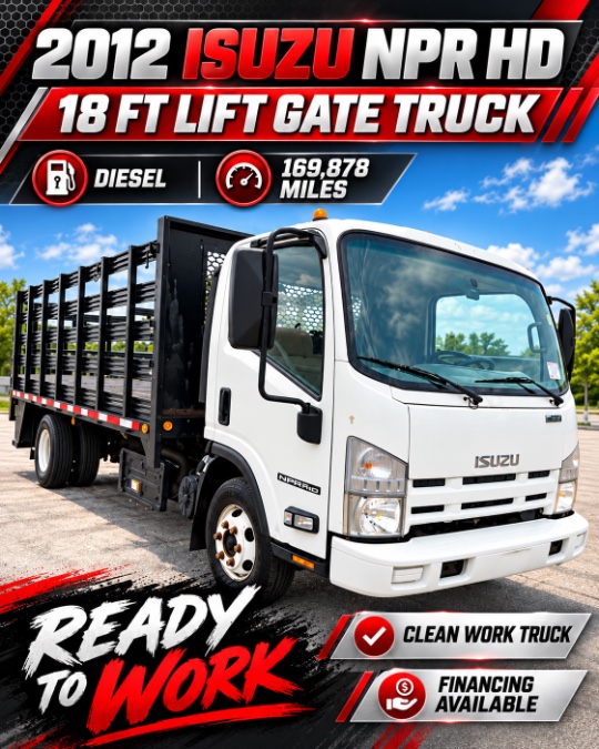 Used 2012 Isuzu NPR HD DSL REG AT in Staten Island, New York | The Truck Depot. Staten Island, New York