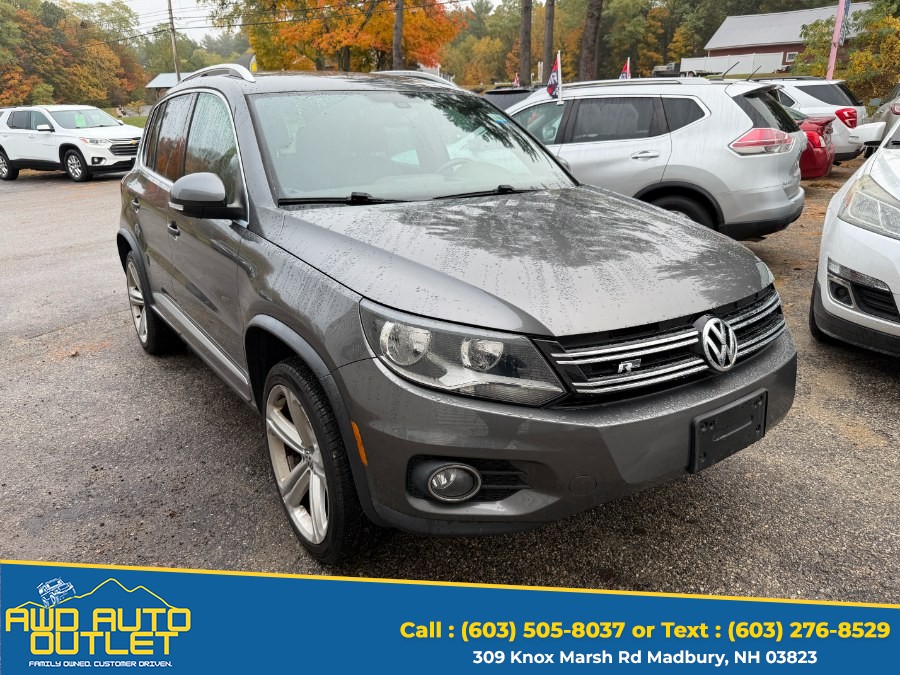 2016 Volkswagen Tiguan 4MOTION 4dr Auto R Line, available for sale in Madbury, New Hampshire | AWD Auto Outlet. Madbury, New Hampshire