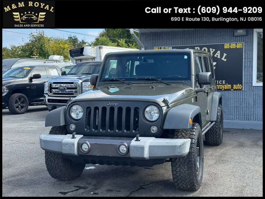 Used 2016 Jeep Wrangler Unlimited in Burlington, New Jersey | M&M Royal Auto Inc. Burlington, New Jersey