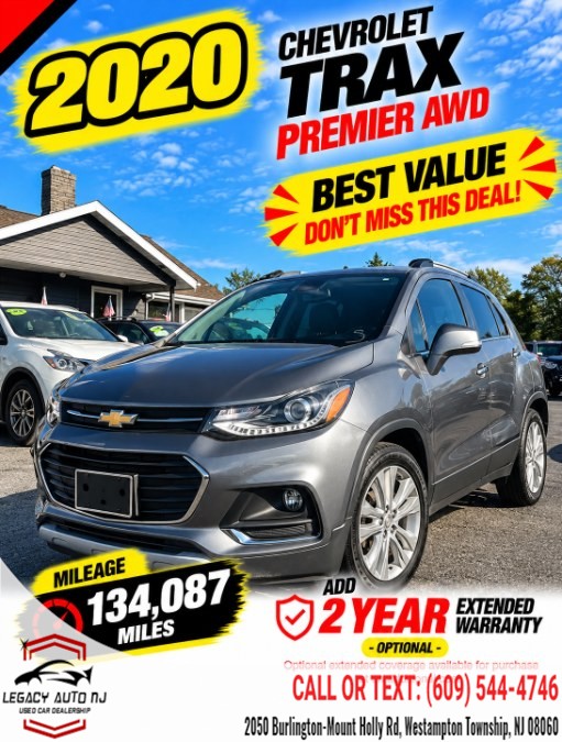 Used 2020 Chevrolet Trax in Westampton Township, New Jersey | Legacy Auto NJ. Westampton Township, New Jersey