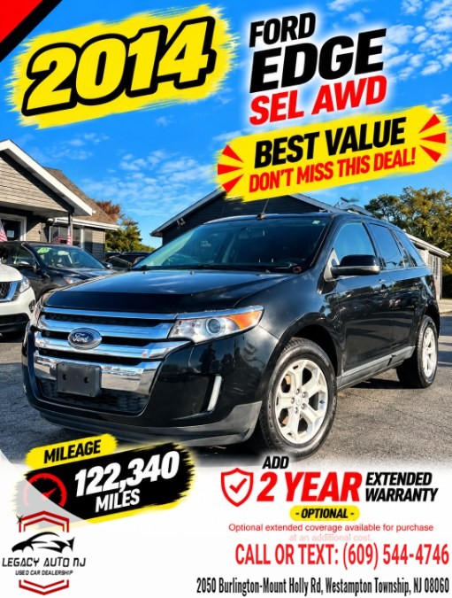 Used 2014 Ford Edge in Westampton Township, New Jersey | Legacy Auto NJ. Westampton Township, New Jersey